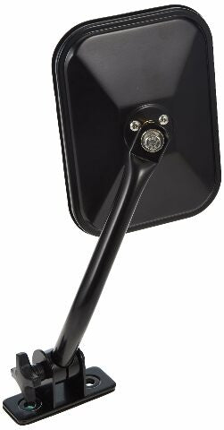 Rugged Ridge | Quick Release Mirror, Rectangular, Black | 11025.13 | Compatible with Jeep Wrangler 1997-2018