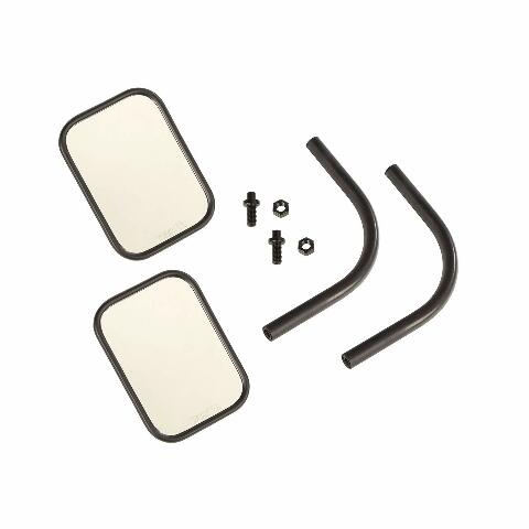 Rugged Ridge Trail Mirrors Compatible with Jeep Wrangler/Gladiator | 11025.26 | Compatible with Jeep Wrangler JL;  Jeep Gladiator JT 2020-2025