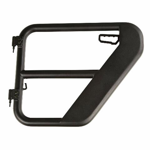 Rugged Ridge Fortis Tube Doors Compatible with Jeep Wrangler/Gladiator | Rear | 11509.14 | Compatible with Jeep Wrangler JL;  Jeep Gladiator JT 2020-2025