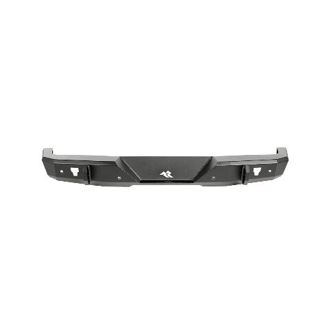 Rugged Ridge HD Bumper, Rear Compatible with Jeep Wrangler JL | Full-Width, Steel, Black | 11540.36 | Compatible with Jeep Wrangler JL 2018-2025