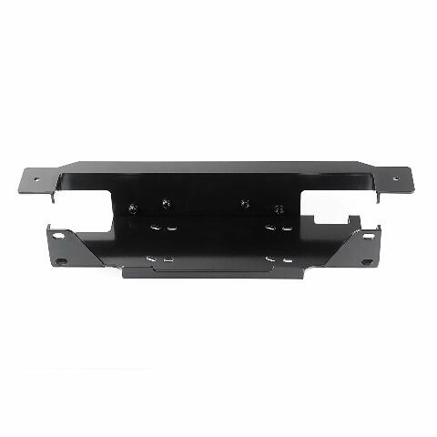 Rugged Ridge | Winch Mounting Plate, Stamped Bumper, Steel | 11543.15 | Compatible with Jeep Wrangler JK 2013-2018