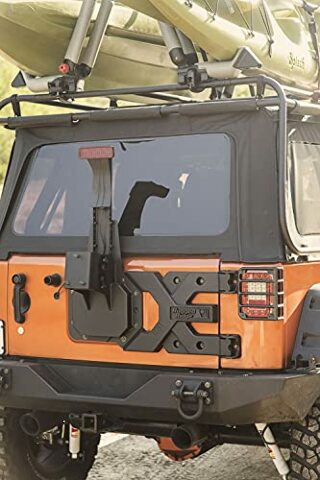 Rugged Ridge | HD Tire Carrier Kit | 11546.50 | Compatible with Jeep Wrangler JK 2007-2018
