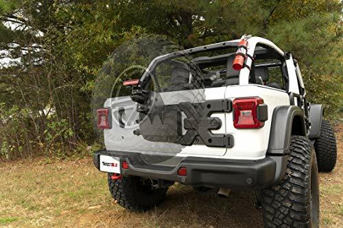 Rugged Ridge Spartacus HD Tire Carrier for Jeep Wrangler JL | Wheel Mount, Heavy Duty | 11546.57 | Fits 2018-2025 Jeep Wrangler JL