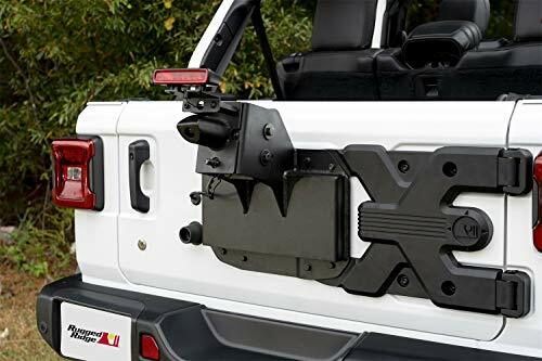 Rugged Ridge Spartacus HD Tire Carrier for Jeep Wrangler JL | Wheel Mount, Heavy Duty | 11546.57 | Fits 2018-2025 Jeep Wrangler JL