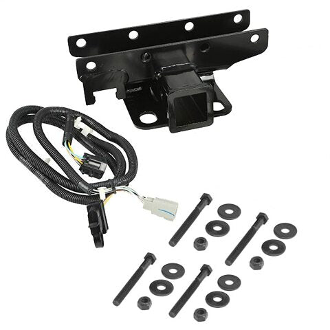 Rugged Ridge | Trailer Hitch Kit, Wiring Harness | 11580.51 | Compatible with Jeep Wrangler JK 2007-2018