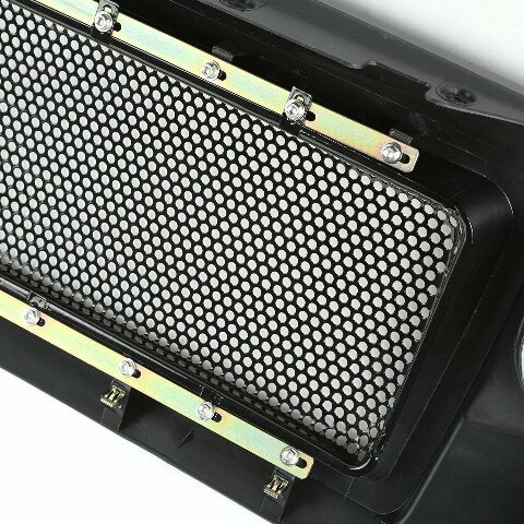 Rugged Ridge | Spartan Grille, Satin Black | 1.01 | Compatible with  Jeep Wrangler JK 2007-2018