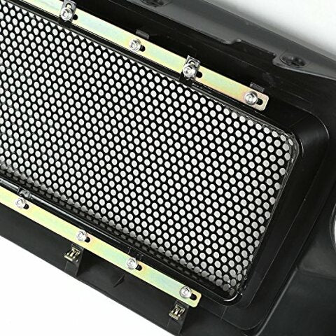 Rugged Ridge | Spartan Grille, Satin Black | 1.01 | Compatible with  Jeep Wrangler JK 2007-2018