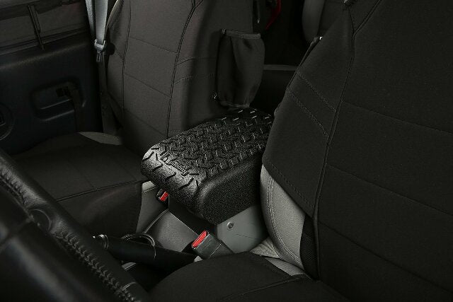 Rugged Ridge | Center Console Cover, Black | 13107.40 | Compatible with Jeep Wrangler JK 2007-2010