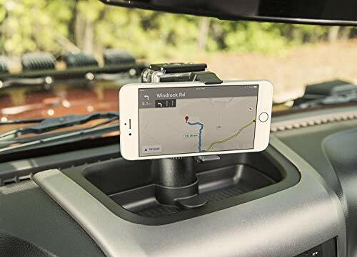 Rugged Ridge 13551.16 Dash Multi-Mount Phone Kit; 11-18 Jeep Wrangler JK