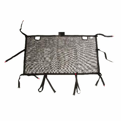 Rugged Ridge 13579.72 Eclipse Sun Shade, Front, Black; 18-Current Wrangler (4Dr) / 2121 Gladiator