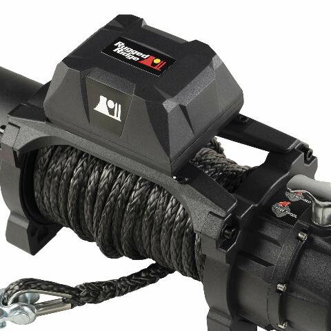 Rugged Ridge | Trekker Winch, 10,000 LBS, Synthetic Rope, IP68 Waterproof, Wireless | 15100.08