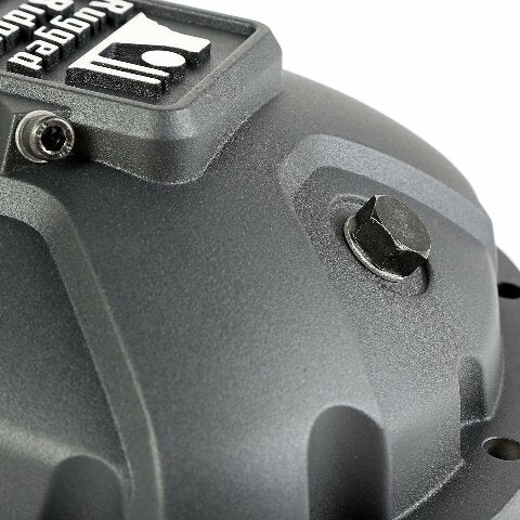 Rugged Ridge | Boulder Aluminum Differential Cover, Black | 16595.13 | Compatible with Dana 30