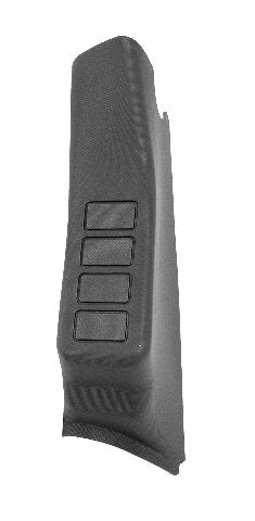 Rugged Ridge | Switch Pod Kit, A-Pillar, 4 Switches, Black, LHD | 17235.58 | Compatible with Jeep Wrangler JK 2011-2018