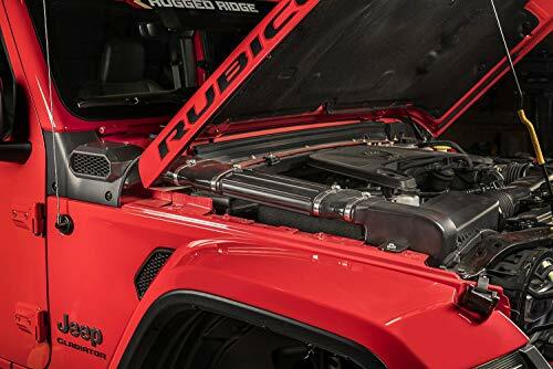 Rugged Ridge AmFib Snorkel System Compatible with Jeep Wrangler/Gladiator | Low/High Mount | 17756.31 | Compatible with Jeep Wrangler JL/JLU;  Jeep Gladiator JT 2020-2025