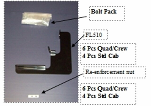 Owens Products 10-1254 Bracket Kit