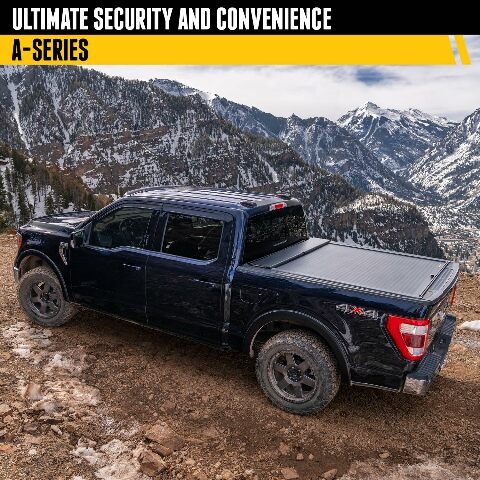 RealTruck Roll-N-Lock A-Series Retractable Truck Bed Tonneau Cover | BT102A | Compatible with -  Ford F-150 6' 7" Bed (78.9") 2020