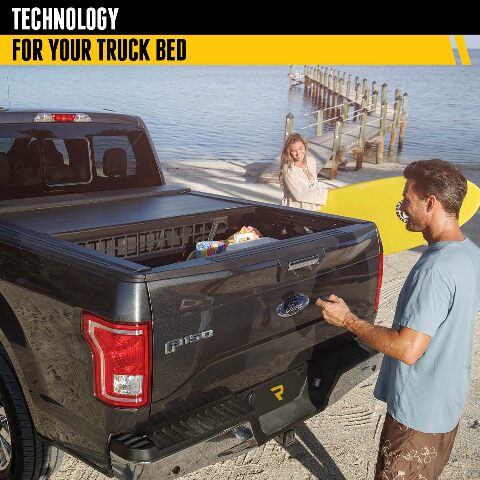 RealTruck Roll-N-Lock E-Series Retractable Truck Bed Tonneau Cover | RC132E | Compatible with -  Ford F-150 5' 7" Bed (67.1") 2025