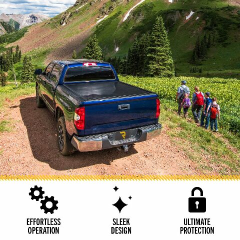 RealTruck Retrax RetraxPRO MX Retractable Truck Bed Tonneau Cover | 80722 | Compatible with -  Nissan Frontier King or Crew Cab (07-19)(w/ or w/o Utilitrack) 6' 1" Bed (73.3") 2021