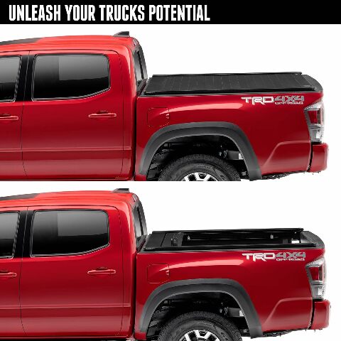 RealTruck Retrax RetraxPRO XR Retractable Truck Bed Tonneau Cover | T-80812 | Compatible with -  Toyota Tacoma Regular, Access & Double Cab 6' 2" Bed (73.5") 2015