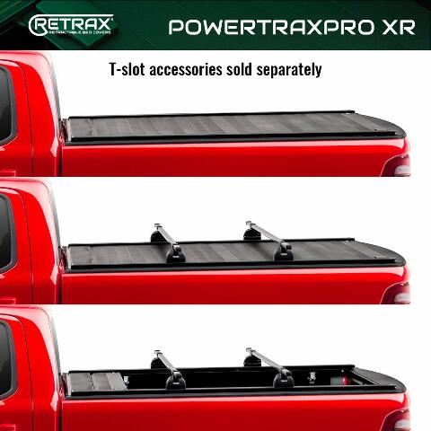 RealTruck Retrax PowertraxPRO XR Retractable Truck Bed Tonneau Cover | T-90484 | Compatible with -  Chevy/GMC Silverado/Sierra 2500/3500HD (does not Compatible with w/ factory side storage boxes) 6' 10" Bed (82.2") 2025