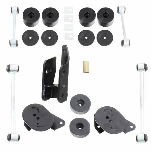 Rubicon Express JT7098 Standard Lift Kit 1.5-2.5 in. Lift w/o Shocks Kit Box Standard Lift Kit