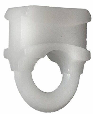 RV Designer A103, Window Covering Hardware, Sliding Eye Carrier, Small #3, 14 Per Pack , white
