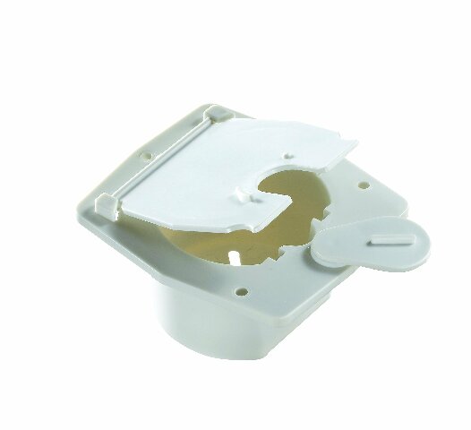 RV Designer Collection B140 Basic Cable Hatch Flat Sided