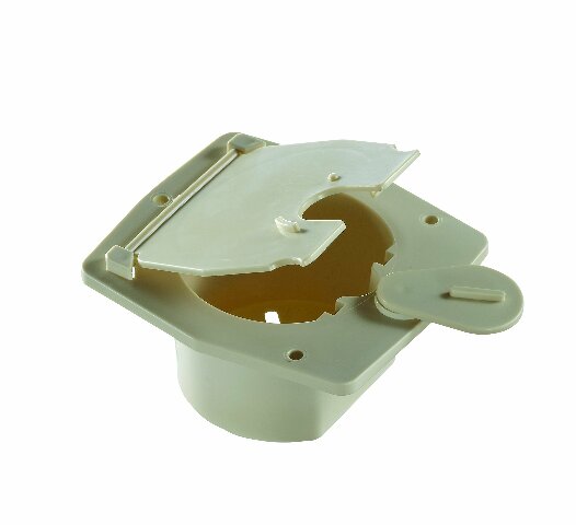 RV Designer Collection B142 Basic Cable Hatch Flat Sided