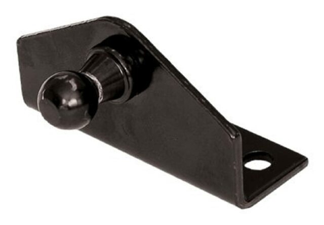 RV Designer G825, Gas Prop Bracket, 3/4 inch Angled, 10 mm Ball, 2 Per Pack, Exterior Hardware
