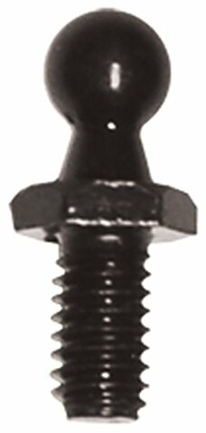 RV Designer G855, Gas Prop Bracket, 10 mm Ball Stud, 2 Per Pack, Exterior Hardware