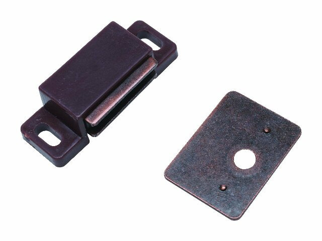 RV Designer H213, Magnetic Catch with Flat Plate, Cabinet Hardware