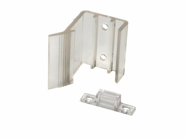 RV Designer H527, Universal Sliding Mirrored Door Latch, 2 Per Pack, Interior Hardware
