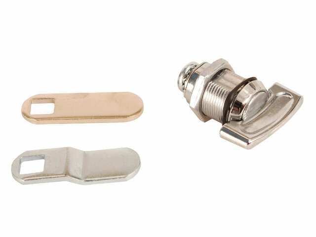 RV Designer L525, Non-Locking Compartment Lock, Thumb Turn, Weather Resistant, 5/8 inch, Outdoor Hardware