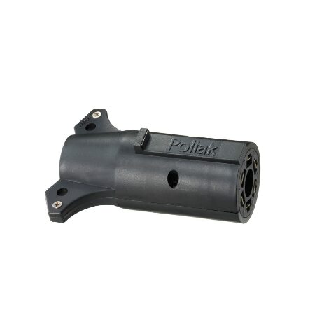 RV Designer, P719, 7-Way RV to 6-Way Round Adapter (Brake Pin in Center), Pollak