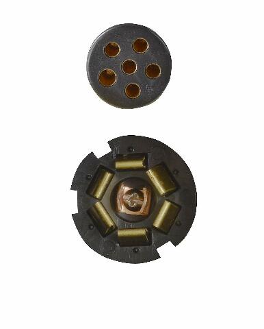 RV Designer Collection P725 6-Way Round Plug to 7-Way RV