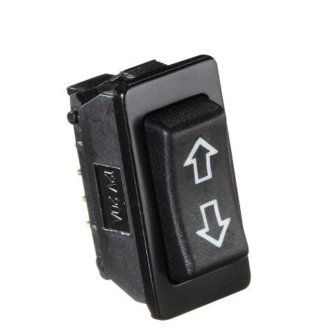 RV Designer S125, Rocker Switch, 20 Amp Continuous, 40 Amp Peak, Black