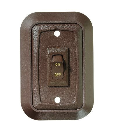 RV Designer Collection S651 Wall Plate Switch Single On/Off, 3.53 inches x 2.39 inches