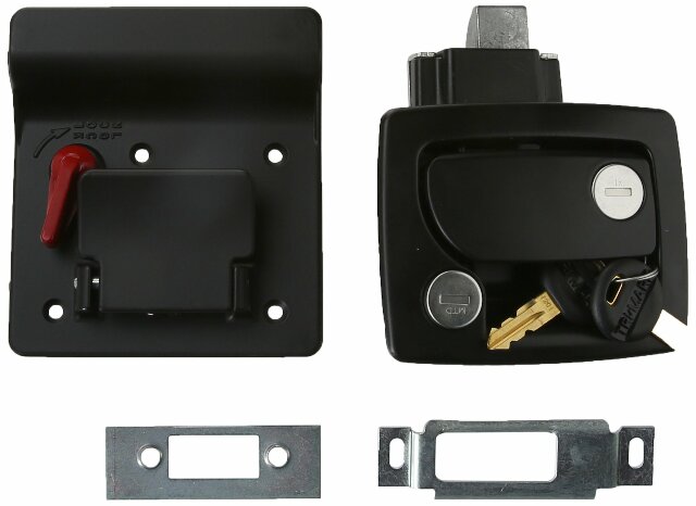 RV Designer Collection T500 Travel Trailer Lock - Black