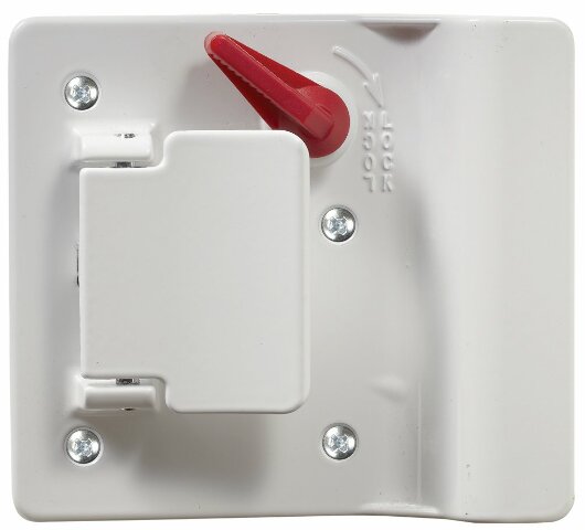 RV Designer T502 Travel Trailer Lock Compatible with TriMark - White