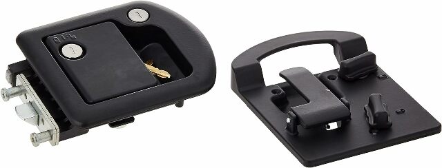 RV Designer T507 Motorhome Entrance Door Lock with Built-in Deadbolt Compatible with TriMark