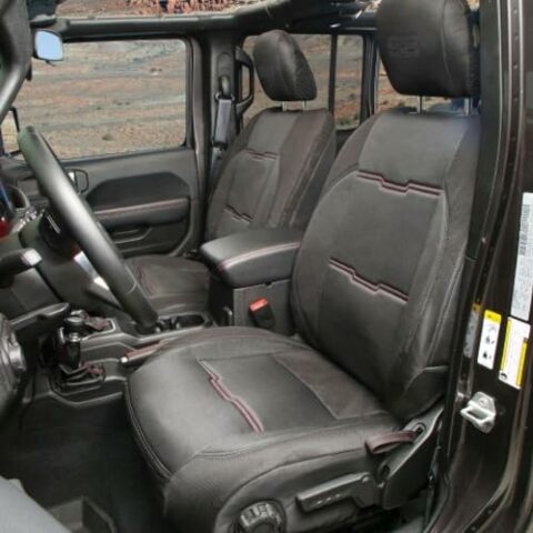 Smittybilt 577101 Neoprene Seat Cover Fits 18-20 Wrangler (JL)