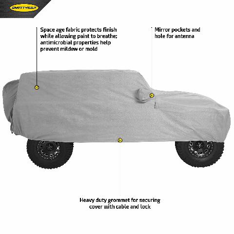 Smittybilt 845 Full Cover Fits 18-21 Wrangler (JL)