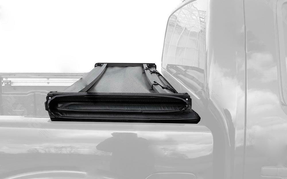 Soft Tri-Fold Tonneau Cover Fit 2007-2021 Toyota Tundra Crew Max 5.5 ft.