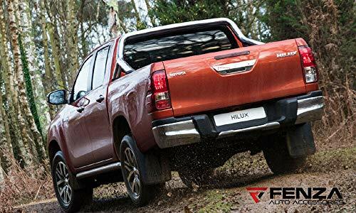 Fenza Chrome Tailgate Handle W/Rear View Camera, Key Hole Compatible With 2016-2021 Toyota Hilux