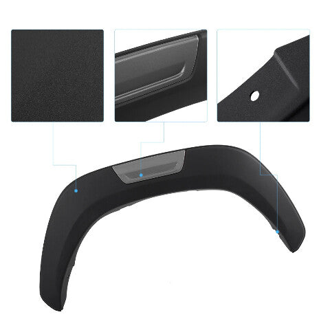 Fenza Matte Black Fender Flares Compatible With Toyota Hilux Revo 2015–2023 | Aggressive Styling & Extra Wheel Coverage (6Pcs Set)