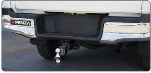 Fenza Class III Towing Hitch Receiver Compatible with Toyota Hilux 2016–2026 – Includes 2-Inch Drop Ball Mount, Hitch Ball and Pin