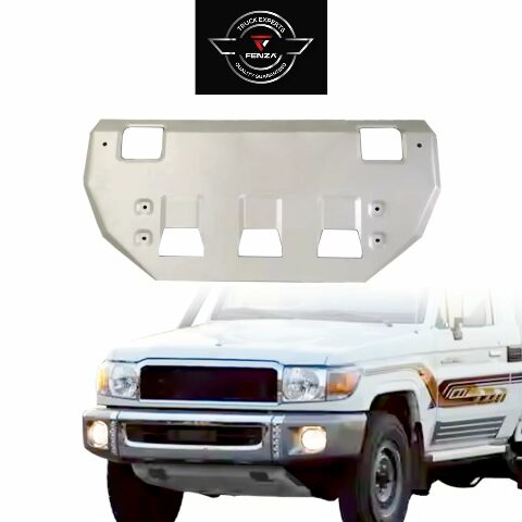 Fenza Heavy-Duty Front Skid Plate – Compatible with Toyota Land Cruiser 70 Series Pickup | Underbody Protection