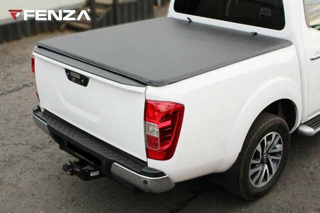 Fenza Soft Tri‑Fold Tonneau Cover – Compatible with Toyota Tacoma 2005–2015 (5 ft Bed) | Secure, Easy‑Access Design