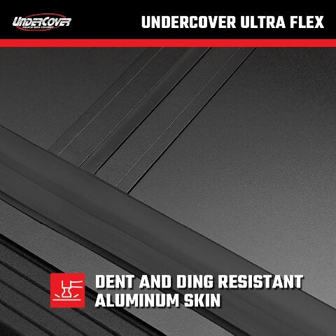 UnderCover Ultra Flex Hard Folding Truck Bed Tonneau Cover | UX3 | Compatible with  - 2018, 2019 - 2022 Dodge Ram 1500/2500/3500 (19-22 Classic Body) DS Bed 8' 2" Bed (98.3") 2009