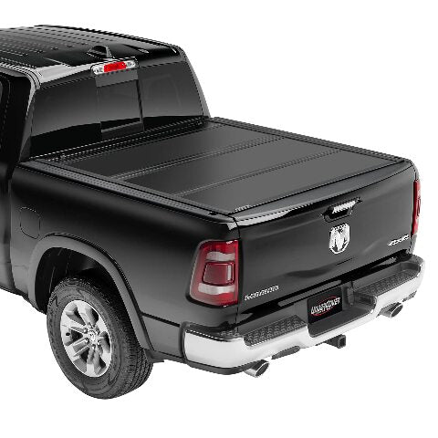 UnderCover Ultra Flex Hard Folding Truck Bed Tonneau Cover | UX3 | Compatible with  - 2018, 2019 - 2022 Dodge Ram 1500/2500/3500 (19-22 Classic Body) DS Bed 8' 2" Bed (98.3") 2009